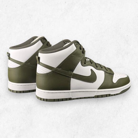 Nike Dunk High Retro Men\'s Shoes Cargo Khaki Men 11.5 DD1399-107 2022 NWB main image 4